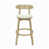 Beige Seat/ Natural Frame