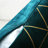 Soft Geometric Gold Printed Square Throw Pillow Cover-1894568147-1987887082