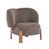 Polyester brun foncé