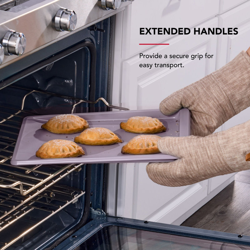 10X15in Nonstick Aluminized Steel Cookie Slider, Ink Blue, Purple, 15" x 10"