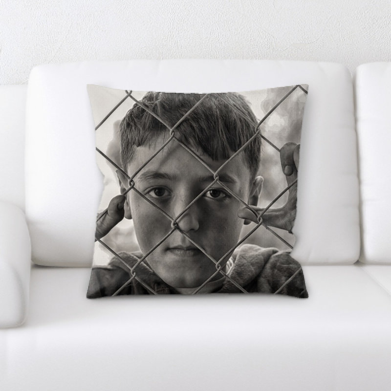 Microsuede Throw Pillow