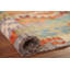 Tapis géométrique réversible kilim 7 x 9
