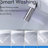 Smart Toilet With Heated Bidet Seat, Auto Flush, Warm Water, Foot Sensor - Bathroom Luxury Feature Air, Side Button