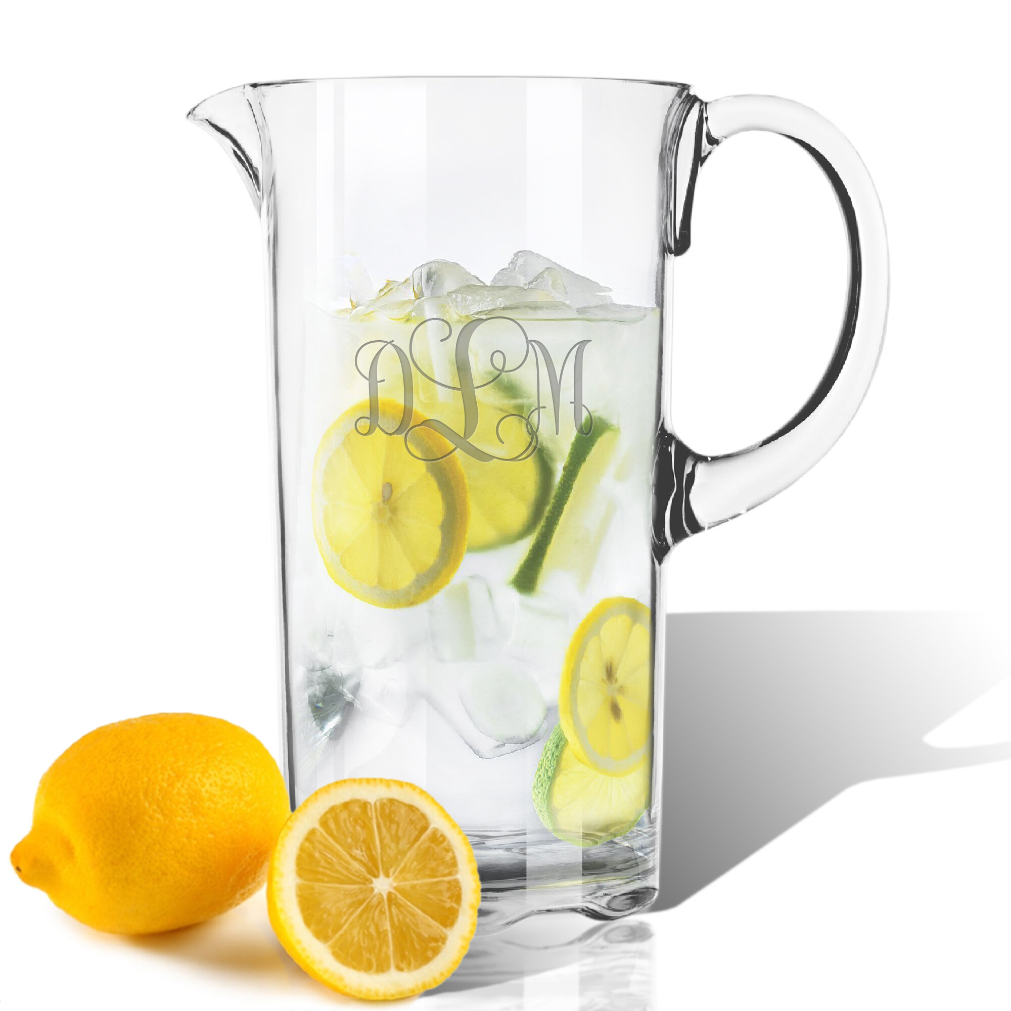 Oggi Serve Clear Pitcher W/ Infuser Tube (3 Lt, 102 Oz)