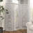 Wooden Handmade Hinged Foldable Partition 3 Panel Floral Partition Room Divider Screen