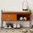 Brown Upholstered Bench