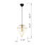 Luminaire suspendu géométrique à 1 lumière Linda-1389056174-1354903955