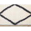 Tapis crème à treillis gris anthracite Hurlbert-899667426