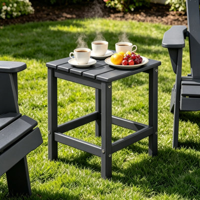 14 X 13 In HDPE Outdoor-Side-Table