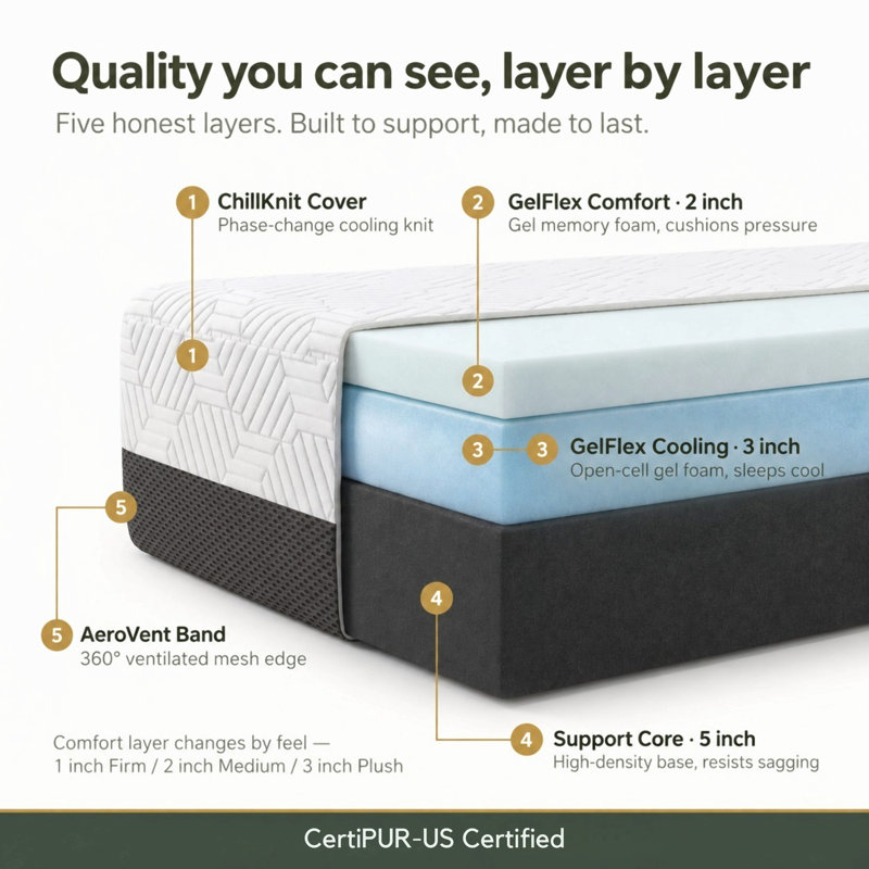 Gel Memory Foam