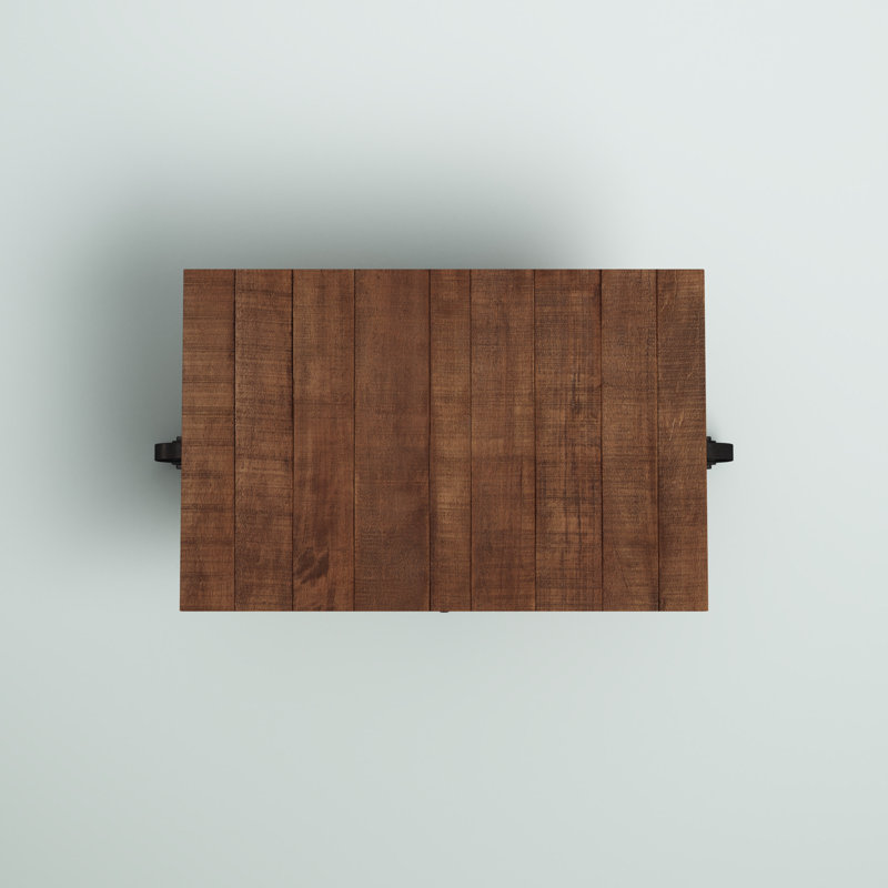 Zona Solid Wood Top Coffee Table | Modern Farmhouse