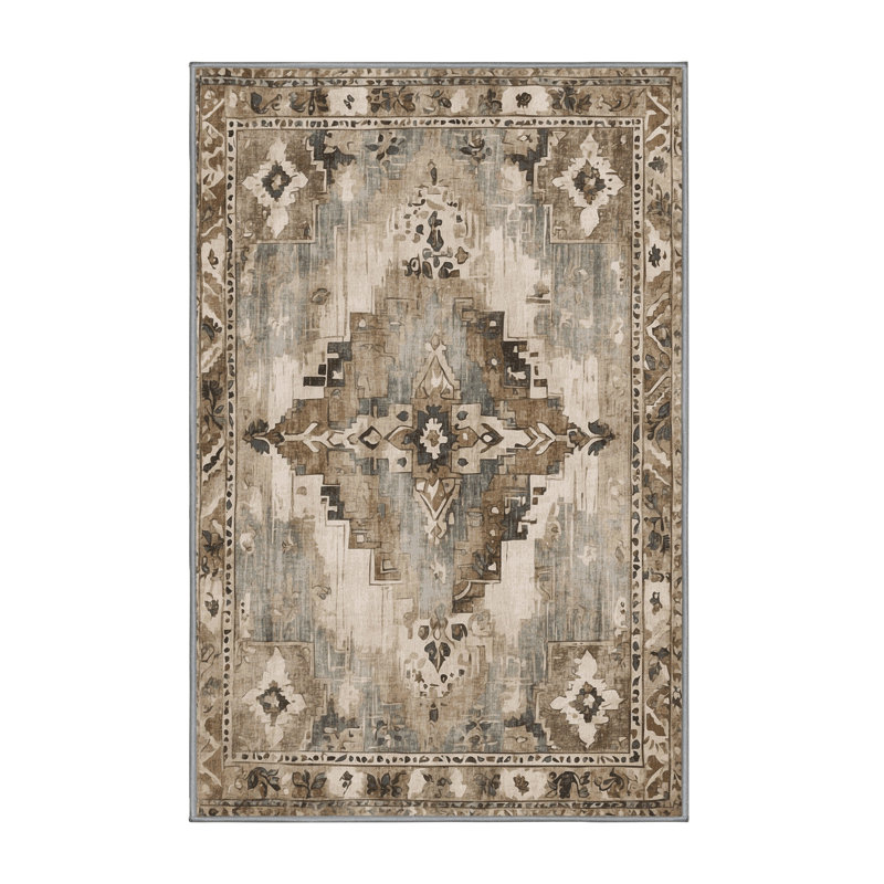 Golden Chronicle Rug, Rectangle 4' x 6'