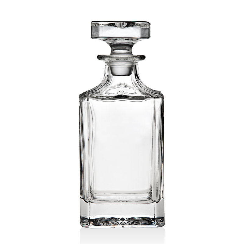 Clarion Crystal Whiskey Decanter 25oz