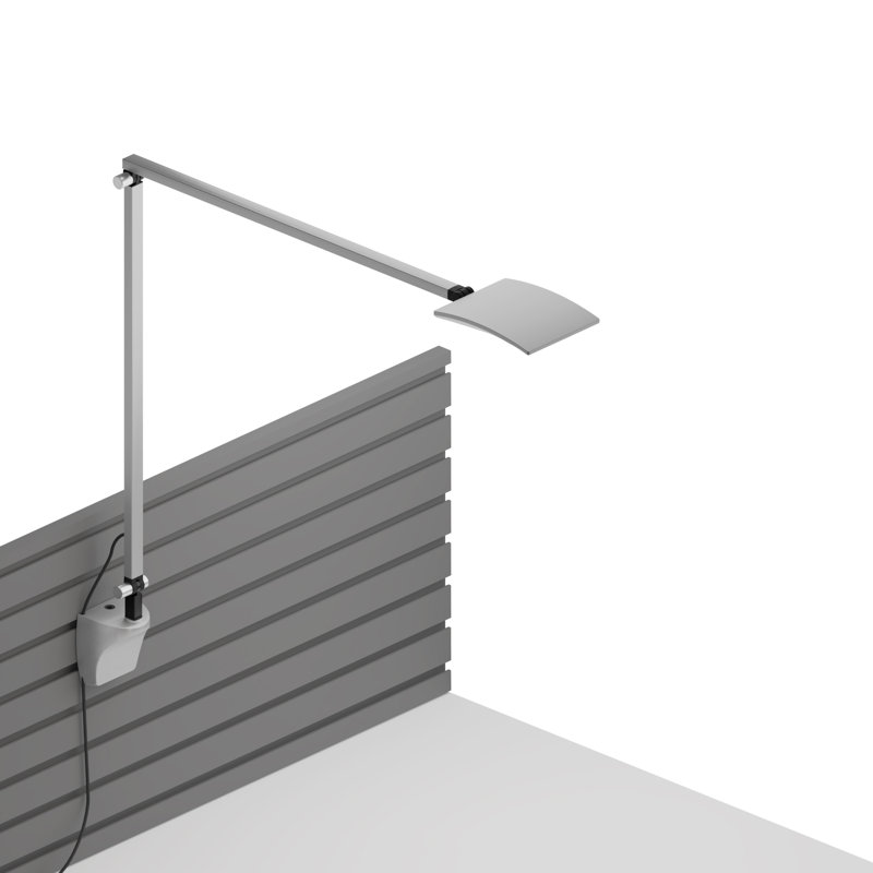 Mosso Adjustable USB Desk Lamp, Silver