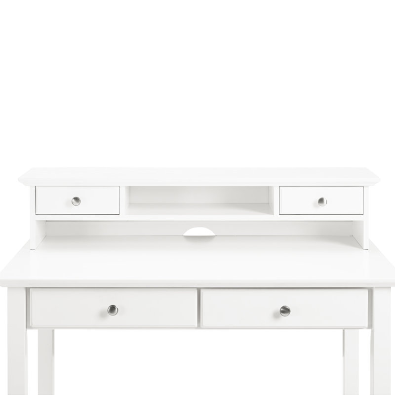 Bureau en bois massif avec huche Takehito
