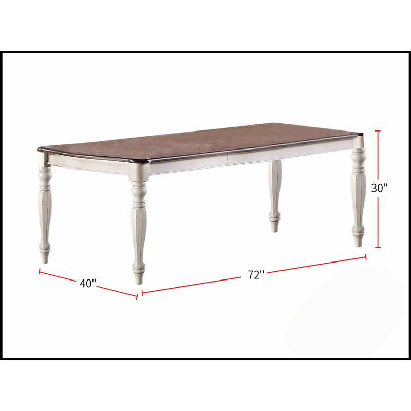 Ensemble de salle à manger 9 pièces Transitional, 9 pièces : table, 8 chaises
