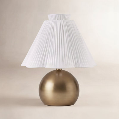 Aged Brass Table Lamp
