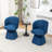 Dantzler Velvet Swivel Upholstered Dining Chair-1727595457