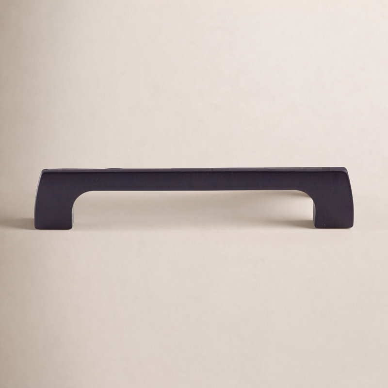 Holland Bar pull, Flat Black, 5 1/16" Center to Center