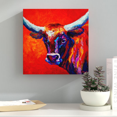 «Steer» par Marion Rose, reproduction sur toile tendue