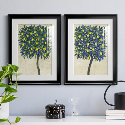 " Lemon Tree Composition I " 2 - Pieces