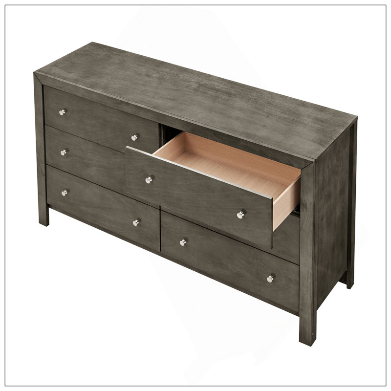Commode Burlington, gris, Gris