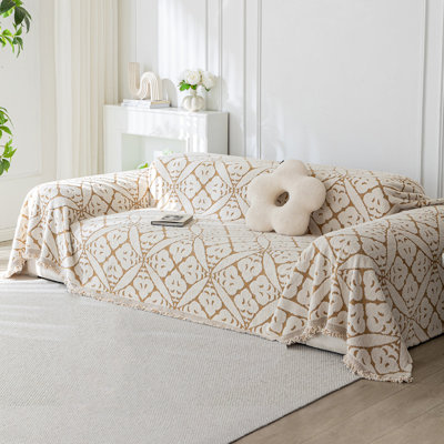 Housse pour canapé en chenille