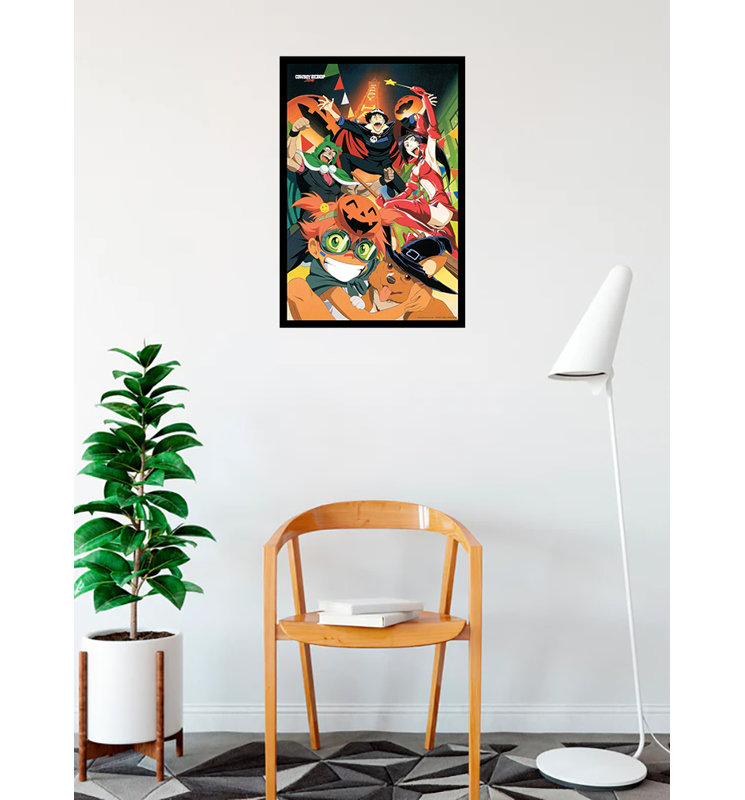 Cowboy Bebop Collage, impression sur affiche encadrée