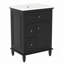 Meuble-lavabo 24 po avec lavabo en céramique-273839361