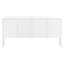 Buffet de rangement minimaliste de 60 po de style minimaliste avec 4 portes et un dispositif de rebond pour le salon et le vestibule-901856868