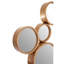 Calcott Metal Flat Wall Mirror-42303621-42303622
