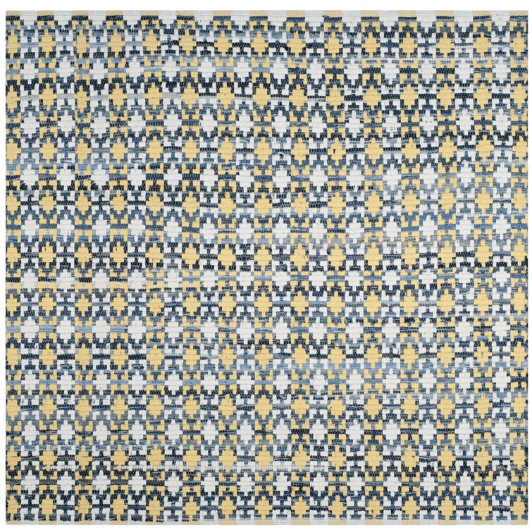 Aitken Hand Woven Cotton Geometric Rug