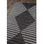 Tapis gris anthracite à motif géométrique Momeni Villa Monaco-36905002