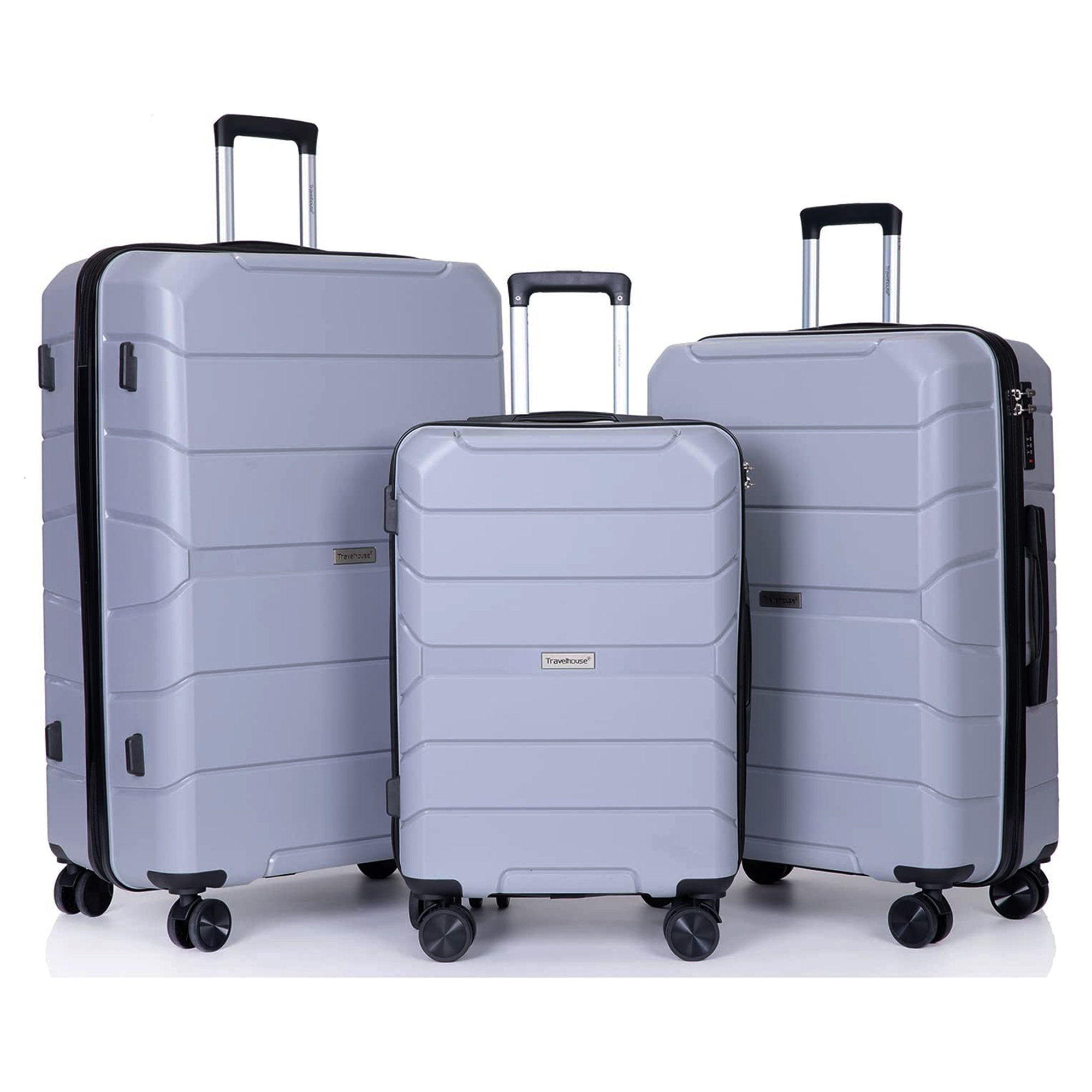 Sapphome Luggage Sets Suitcase Lightweight TSA Lock Spinner 20Inch ...