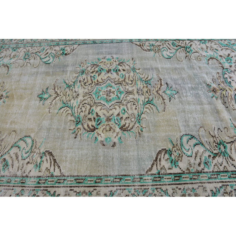 Grands tapis 5,7 x 9 pi, tapis rétro, tapis brun, tapis turc, tapis neutre