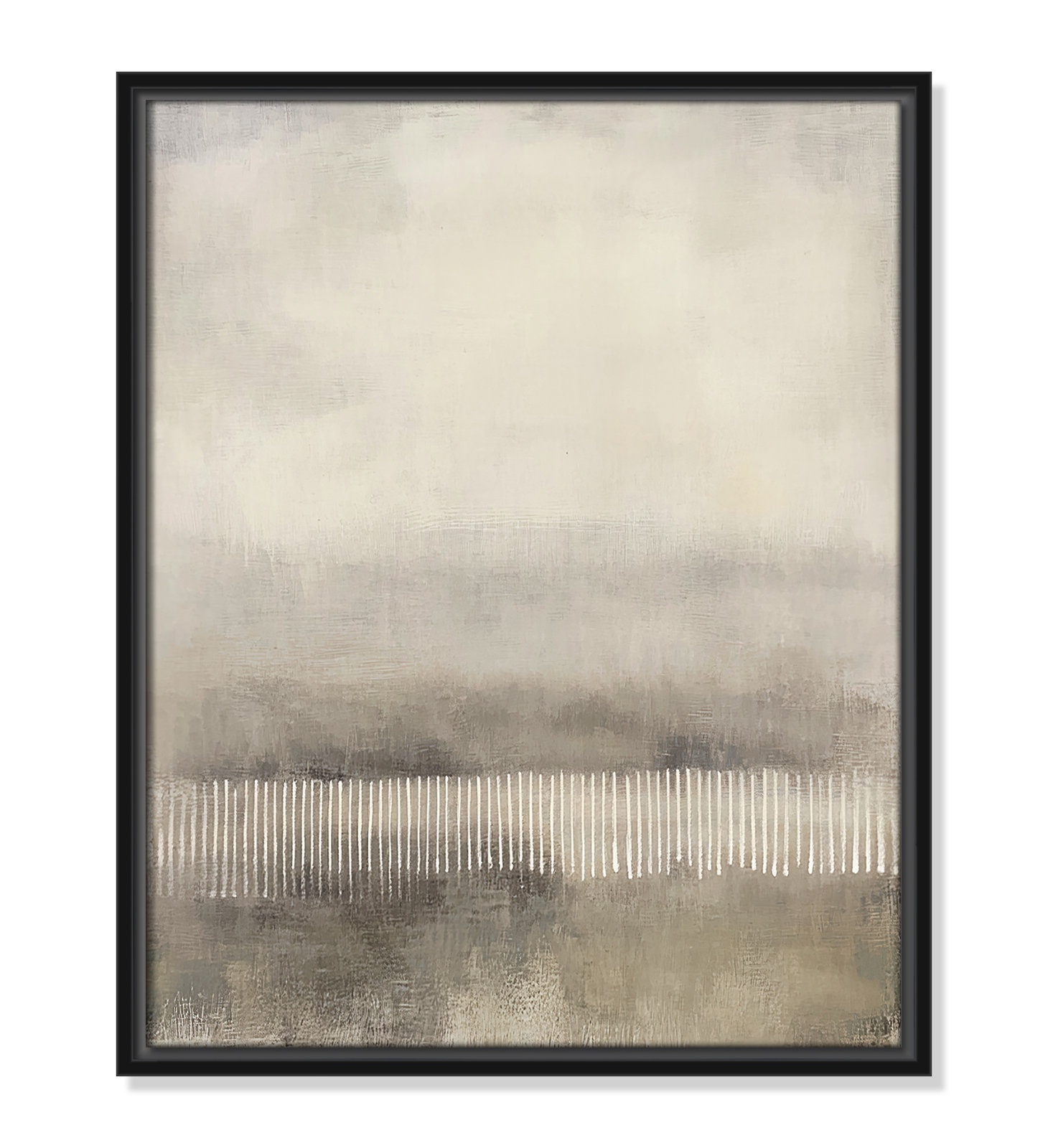 Balanced Silence I Print by Irena Orlov, 21.5" H x 17.5" W, Black Floater