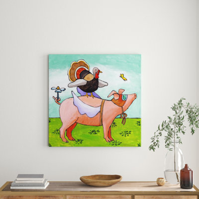 Janet Nelson - Wrapped Canvas Painting