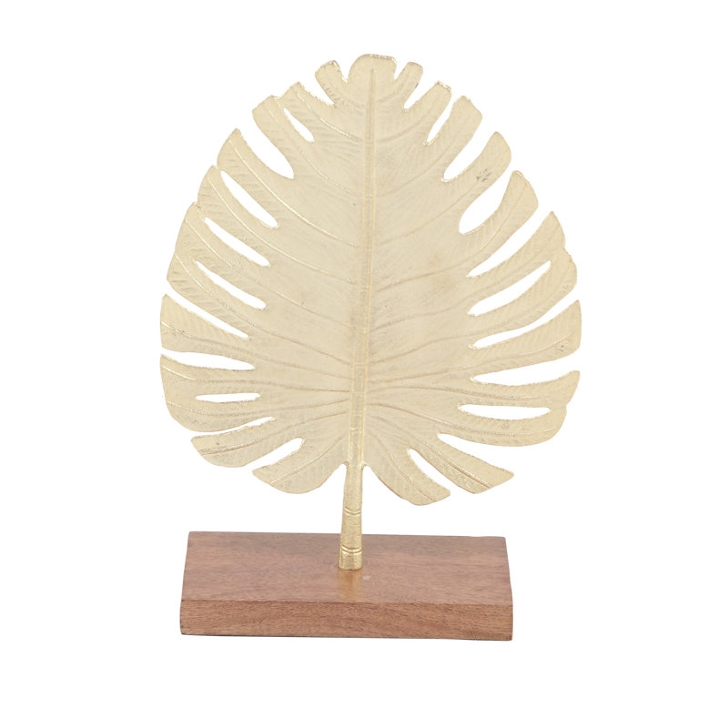 Sculpture à feuilles en métal Bellefonte