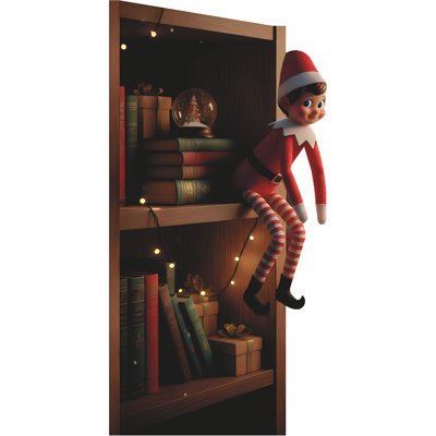 SP13591 Elf on a Shelf Christmas Prop Cardboard Cutout Standee Standup