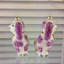 Paire de décorations en verre Staffordshire Dogs-443279465