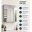 Bridge Metal Mirror Cabinet