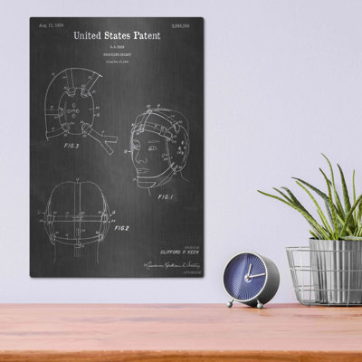 «Luxury Wrestling Vintage Abstract Blueprint» par «Patents»