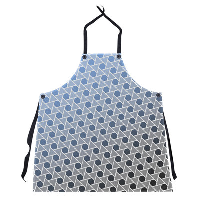 Tablier en hexagones et triangles Rainbow