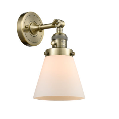 Applique murale 1 lumière Cone