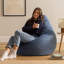 Dalton Corduroy Recliner Bean Bag-723411416
