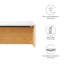 Bureau mural Modway Kinetic-88459741-88459739
