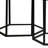 Zaelek Solid Wood Top Nesting Tables
