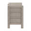 table de chevet beige à 3 tiroirs