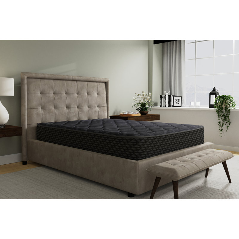 12 Plush No Infusions Hybrid Foam Mattress, Queen