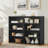 Multi-Functional Double-Layer Bookcase-605003845